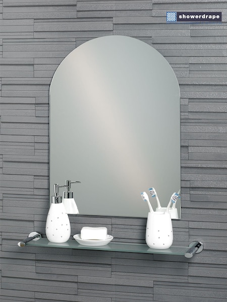 Showerdrape Hampton Small Arched Bathroom Mirror (256881) | $59