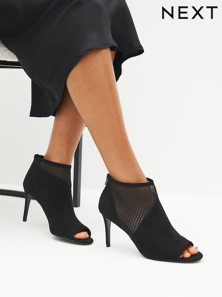 Black Forever Comfort® Mesh Shoe Boots (257005) | €15