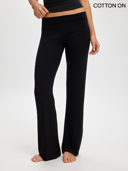 Black - Cotton On Airy Soft Roll Waist Joggers