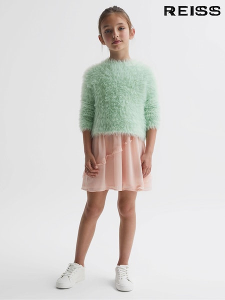 Reiss Freida Fluffy Crew Neck Jumper (258649) | € 53