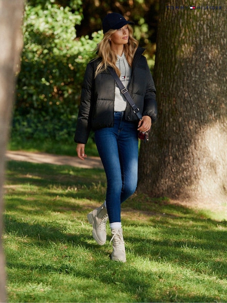 Tommy Hilfiger Black New York Puffer Jacket (258851) | AED786