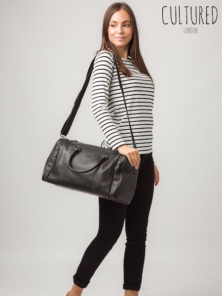 Cultured London Ocean Leather Holdall (258889) | ₪453