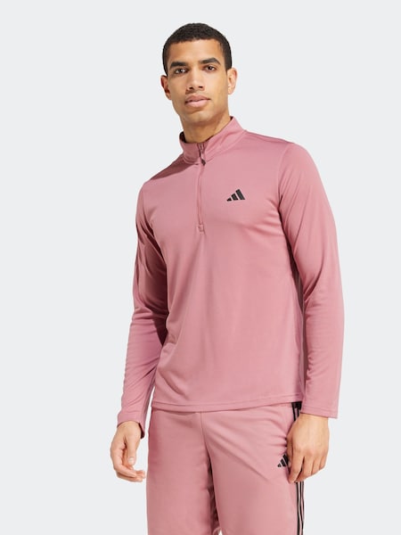 adidas Red Train Essentials Training Long Sleeve Sweatshirt (259518) | €24