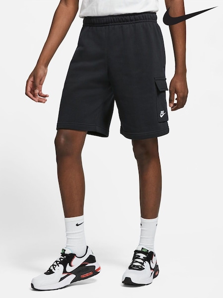 Nike Black Club Fleece Cargo Shorts (259653) | €64
