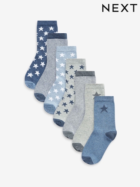 modra Stars - Cotton Rich Socks 7 Pack (259751) | € 11 - € 13