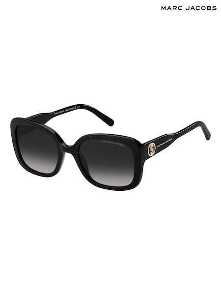 Black - Marc Jacobs Square Sunglasses