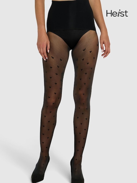 Черный - Heist The Heart Tights