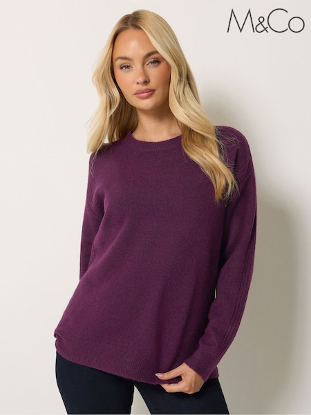 Lila - M&co Stitch Detail Jumper