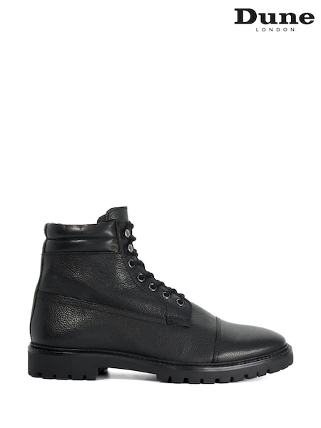 Negro - Regular Dune London Sawyeer Lace Up Boots