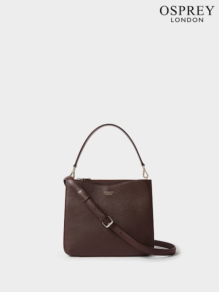 Brown - Osprey London The Winchester Leather Grab Bag