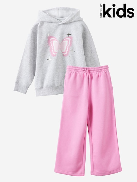 Rosa - Cotton On Sammy Oversized Hoodie & Wide Leg Trackpant Set