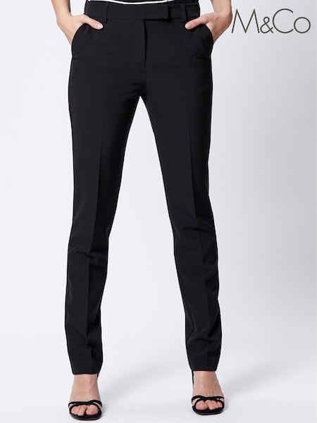 M&Co Black Tapered Leg Trousers (263964) | €17.50