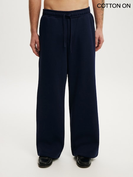 Navy Blue - Regular Cotton On Super Baggy Trousers