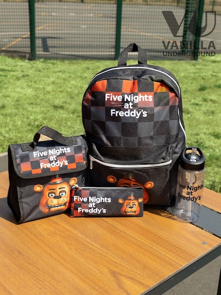Svart - Vanilla Underground Five Nights At Freddy's Character Backpack 4 Piece Set