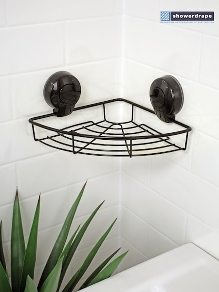 Showerdrape Suctionloc Corner Wall Mounted Basket (264513) | R$ 235