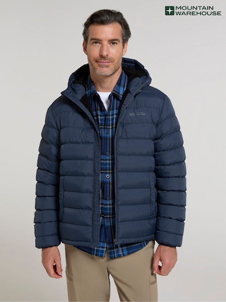 Natural - Regular Mountain Warehouse Seasons Fur Lined Padded Jacket