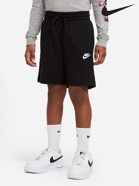 Zwart - Nike Club Jersey Shorts (264690) | € 43