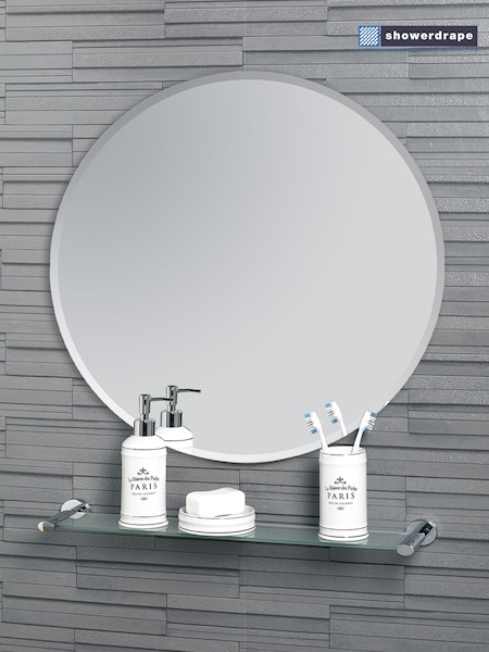 Showerdrape Fitzrovia Small Round Bathroom Mirror (264784) | $58