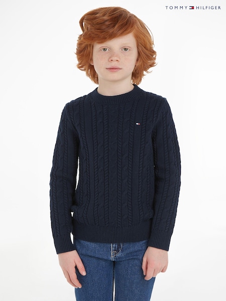 Tommy Hilfiger Blue Kids Essential Cable Sweater (265319) | €36 - €43