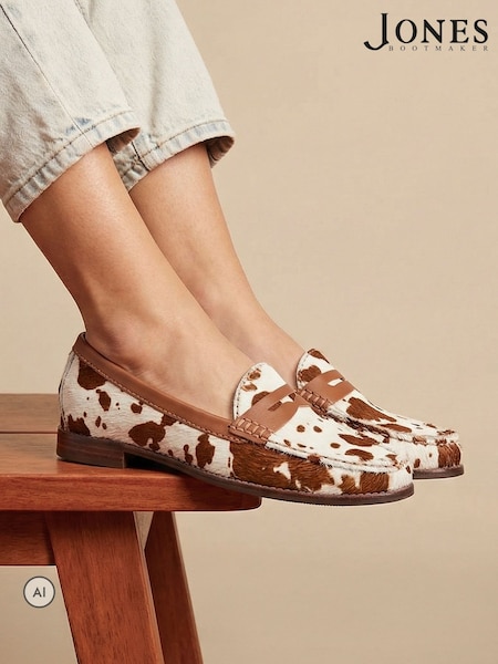Animal - Jones Bootmaker Tamsyn Smart Leather Penny Loafers