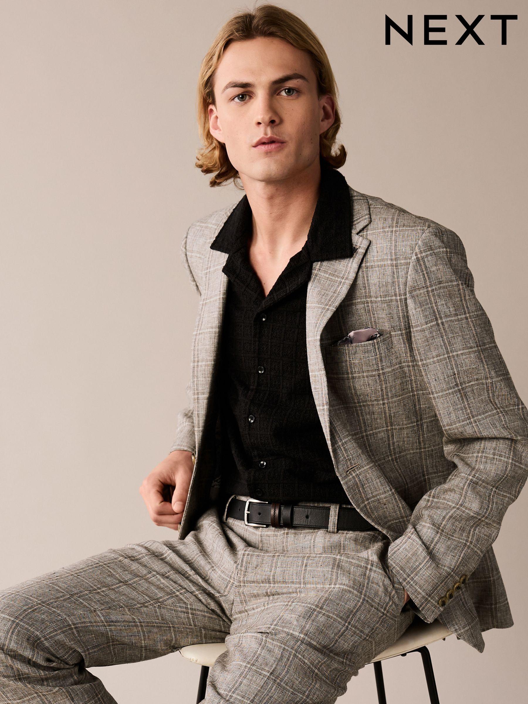 Next tartan blazer discount