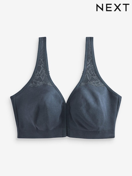 Marineblau - Front Fastening DD+ Comfort Bra (265944) | 12 €