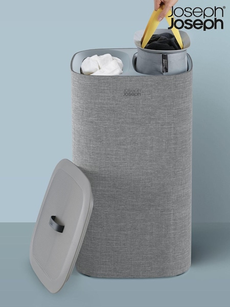 Joseph Joseph Grey Tota 60 Litre Laundry Separation Basket (266063) | €122