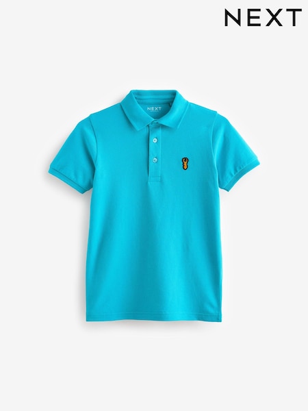 Turkizno modra - Short Sleeve Polo Shirt (3-16yrs) (267109) | € 7 - € 11