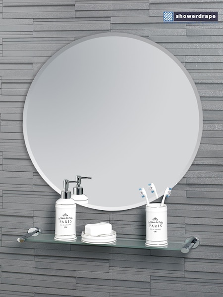 Showerdrape Fitzrovia Round Bathroom Mirror (267140) | $80