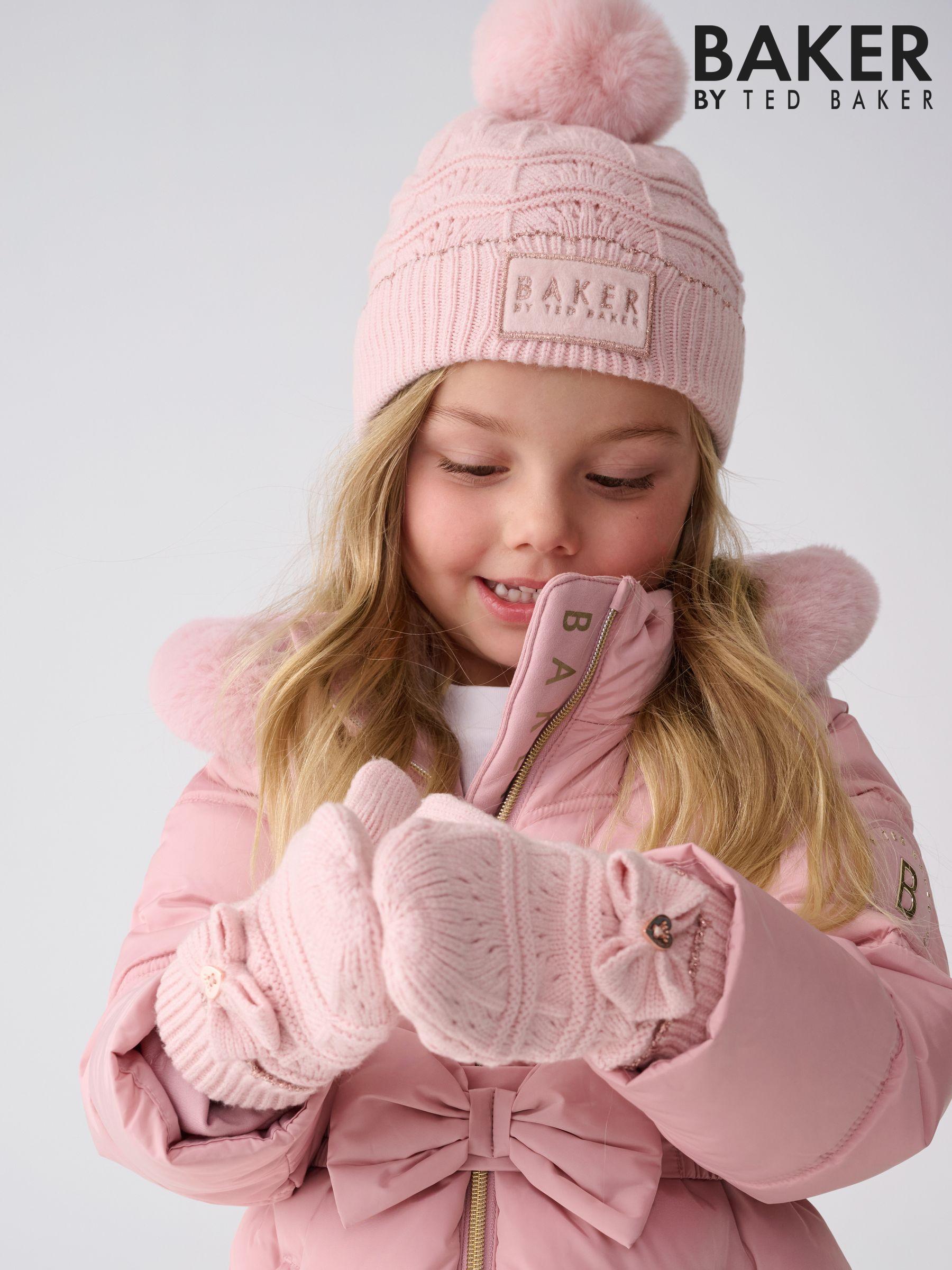 Girls hat and mittens online