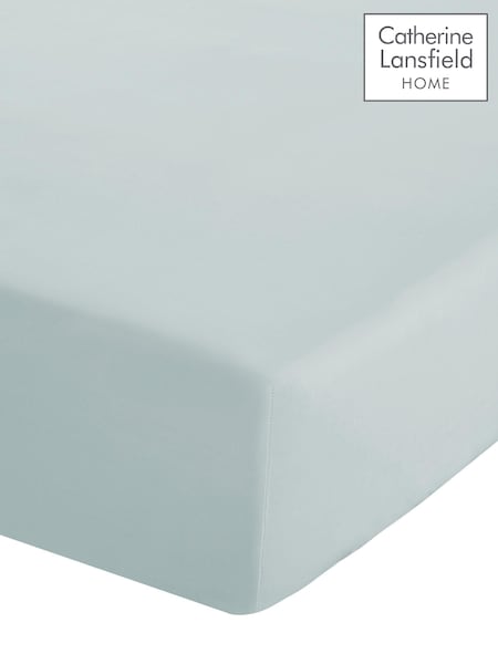 Catherine Lansfield Blue Percale Extra Deep Fitted Sheet (269359) | € 25 - € 27