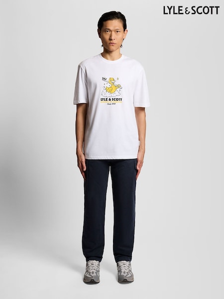 Синий - Regular Lyle & Scott Cargo Pocket Trousers