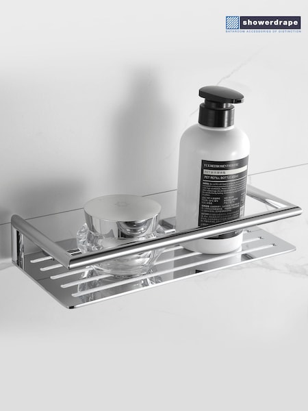 Showerdrape Verso Rust Proof Rectangular Shower Basket (270103) | €49