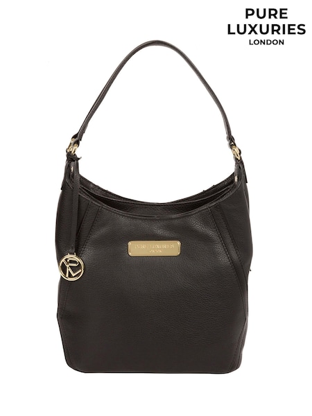 Pure Luxuries London Abigail Leather Shoulder Bag (270262) | 292 QAR