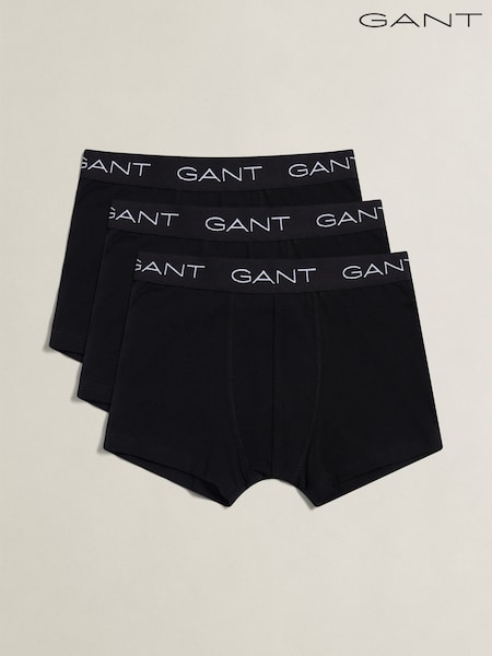 Svart - Gant Boxer Briefs 3 Pack