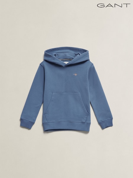 Svetlo Plavo - Gant Shield Hoodie