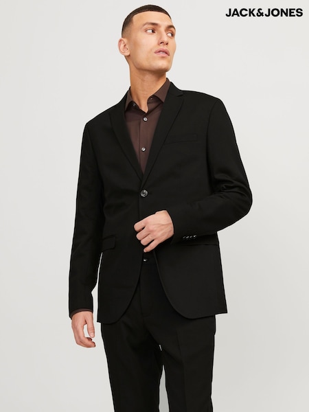 JACK & JONES Black Slim Fit Suit Blazer (271049) | €44