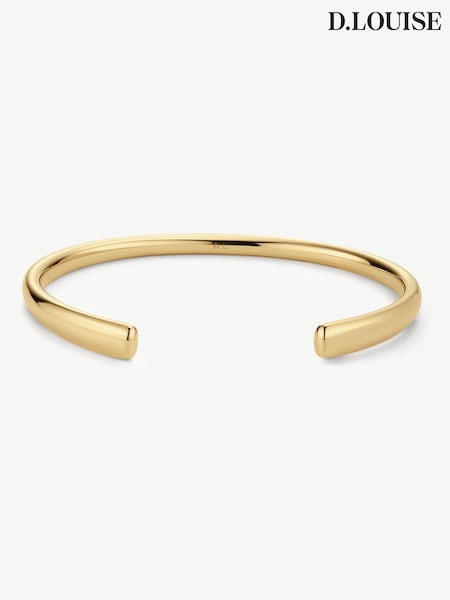 Gold Tone - D.louise Dome Bangle