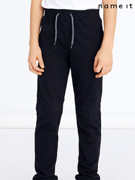 Name It Black Cuffed Cotton Joggers (271299) | €21