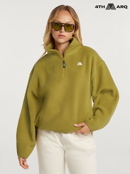 Green - 4th Arq Alix Half-zip Fleece