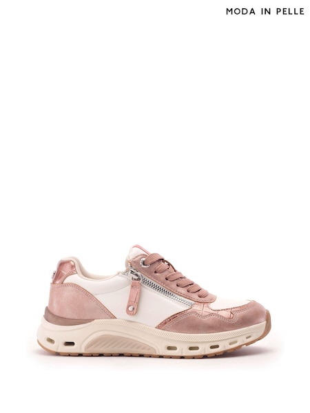 Pink - Moda In Pelle Cloudie Sporty Runner Trainers