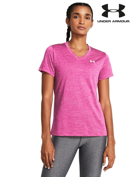 Under Armour Pink Tech V-Neck T-Shirt (272046) | €20