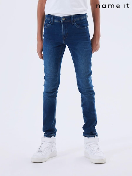 Name It Dark Blue Boys Slim Fit Jeans (272445) | €31