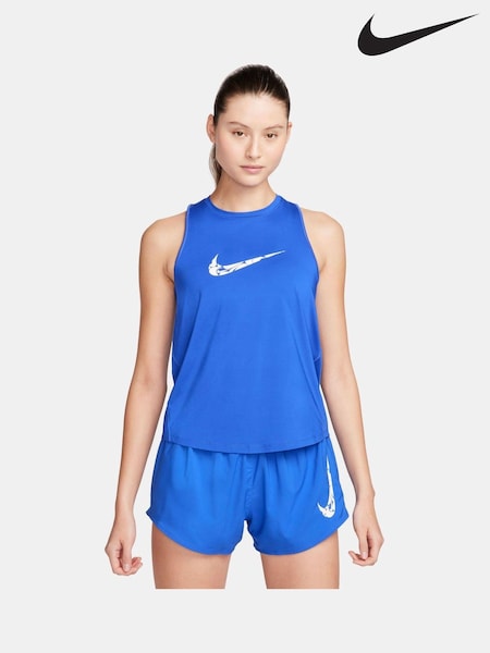 Nike Blue Dri-FIT One Swoosh Running Tank Top (272861) | €22