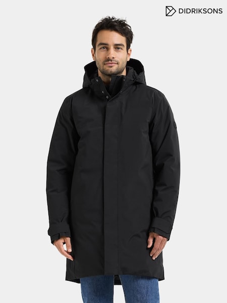Black - Regular Didriksons Hektor Waterproof Coat