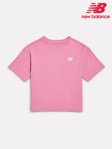 Роза Пінк - New Balance Jersey Small Logo T-shirt