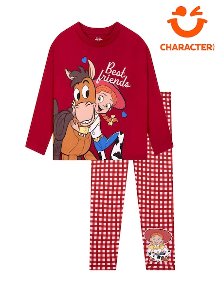 אדום - Character Disney Toy Story Leggings & Top Jessie And Bullseye Best Friends
