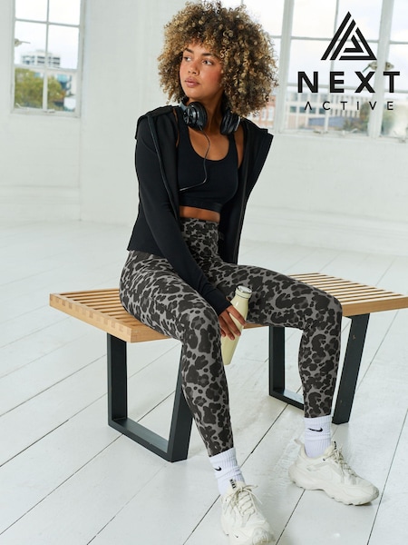 رمادي شكل حيواني - Fleece Lined Leggings (274187) | ‏36 ر.س.‏