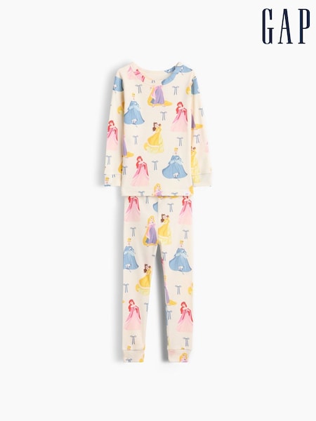 Cream Disney Princess - Gap Pyjamas Set (6mths-5yrs)