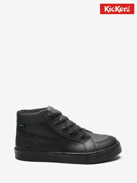 Kickers Black Youth Tovni Hi Leather Shoes (277119) | 380 zł